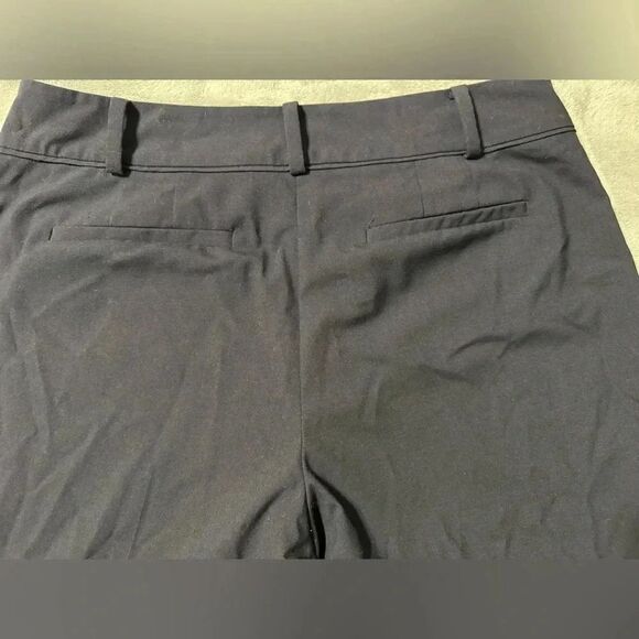 Zara Straight Leg Pants | Black | Extra Small | Stretchy | Elastic Band - Picture 3 of 10